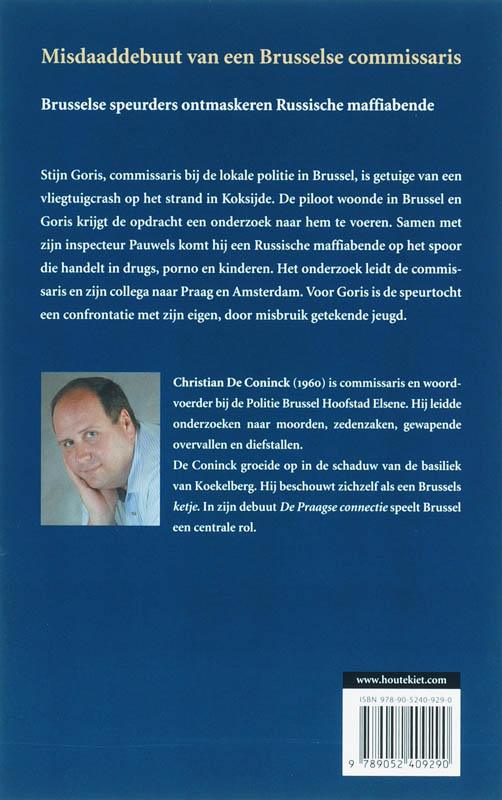 De Praagse connectie / Stijn Goris / 1 De Praagse connectie / Stijn Goris / 1 achterkant