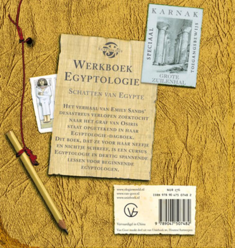 Werkboek Egyptologie achterkant