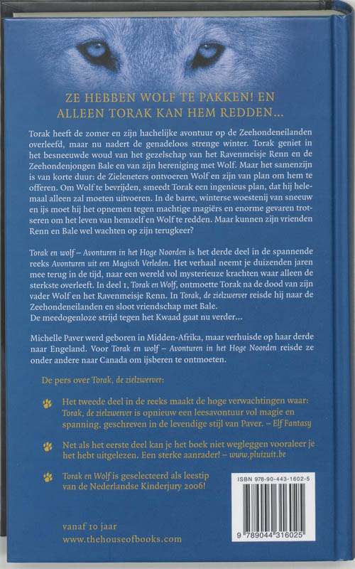 Avonturen in het hoge noorden / Torak en Wolf / 3 Avonturen in het hoge noorden / Torak en Wolf / 3 achterkant