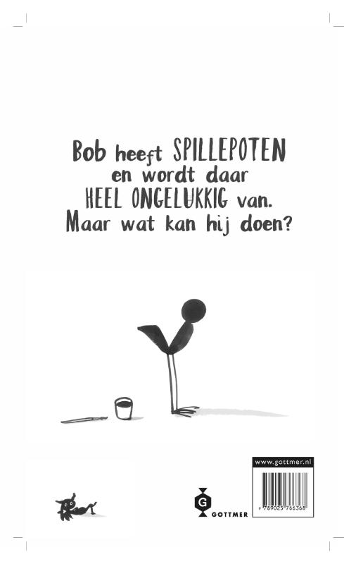 Bob maakt kunst achterkant