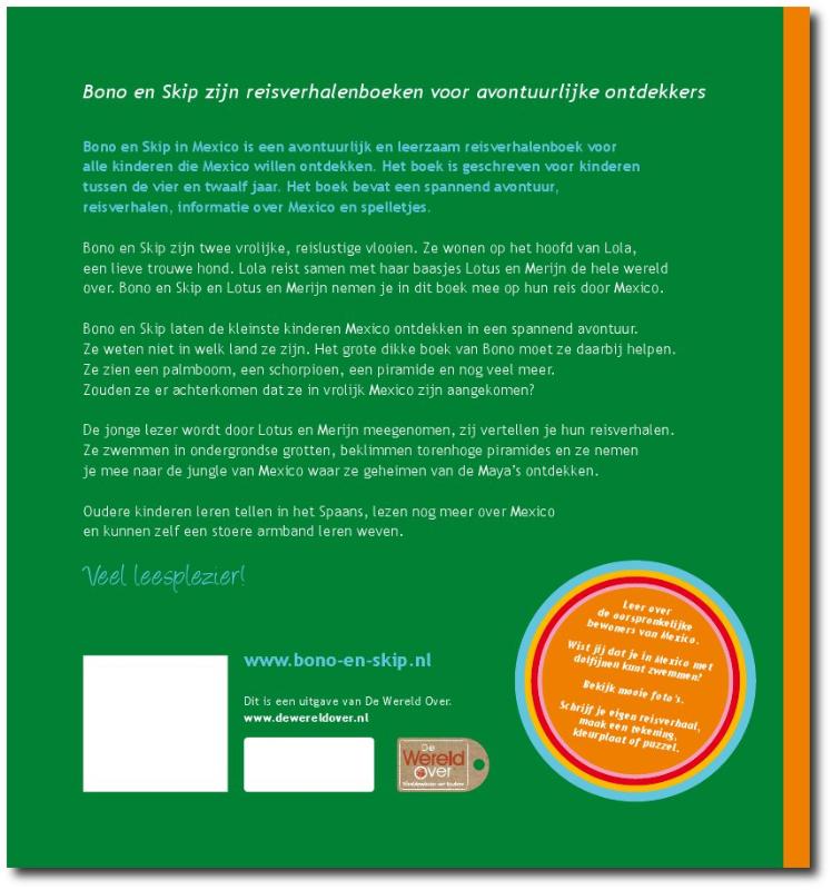 Bono en Skip in Mexico / Bono en Skip / 4 achterkant