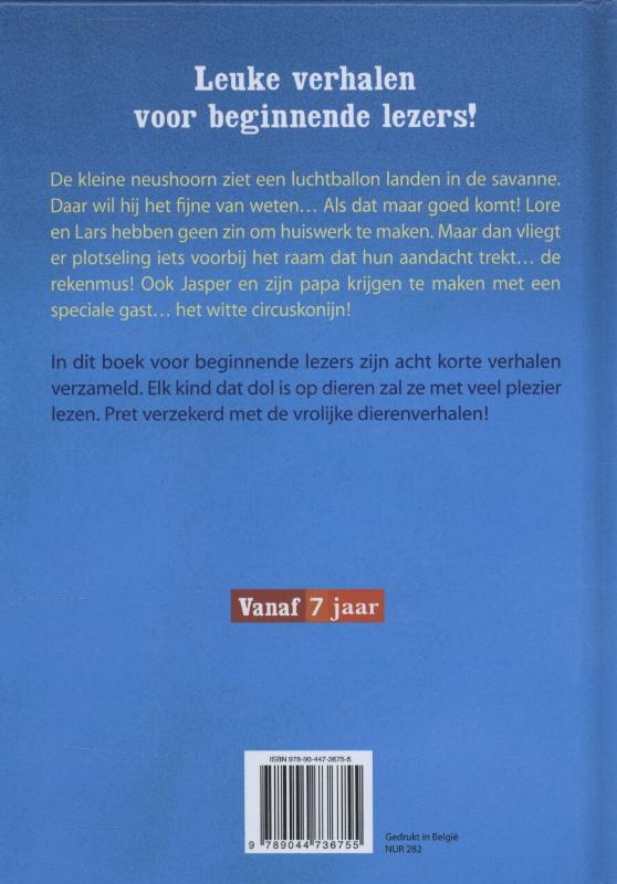 Vrolijke dierenverhalen / Lezen is te gek achterkant