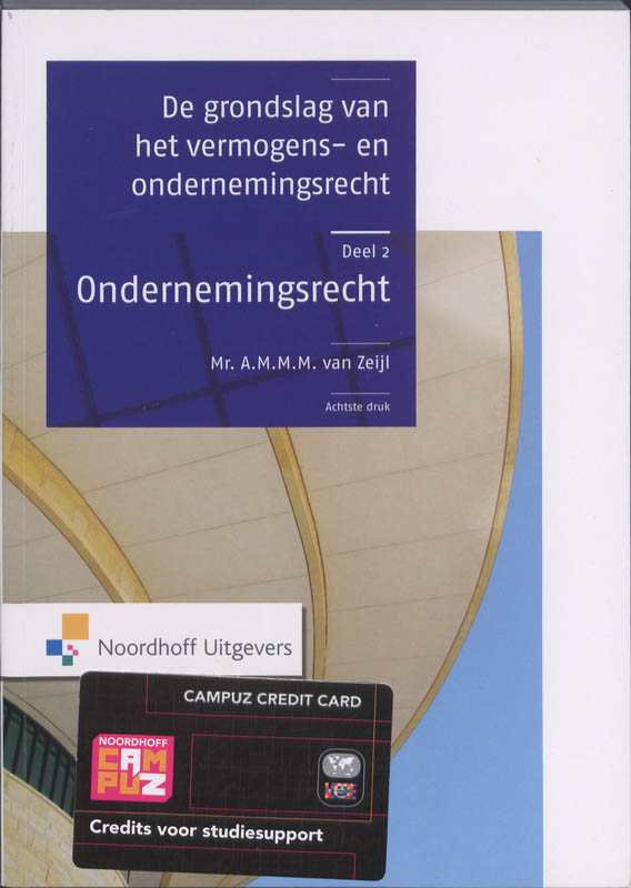 boekenbalie_9789001780012_cover Ondernemingsrecht / De grondslag van het vermogens- en ondernemingsrecht / 2