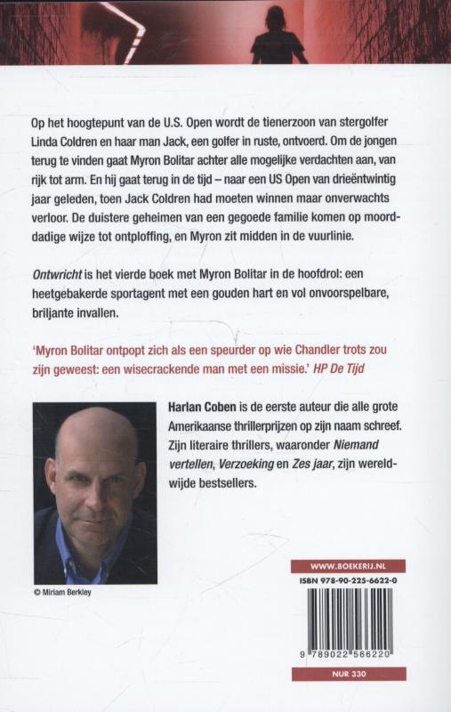 Ontwricht / Myron Bolitar / 4 achterkant