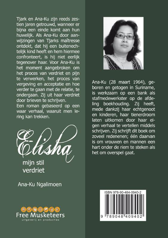 Elisha, mijn stil verdriet achterkant