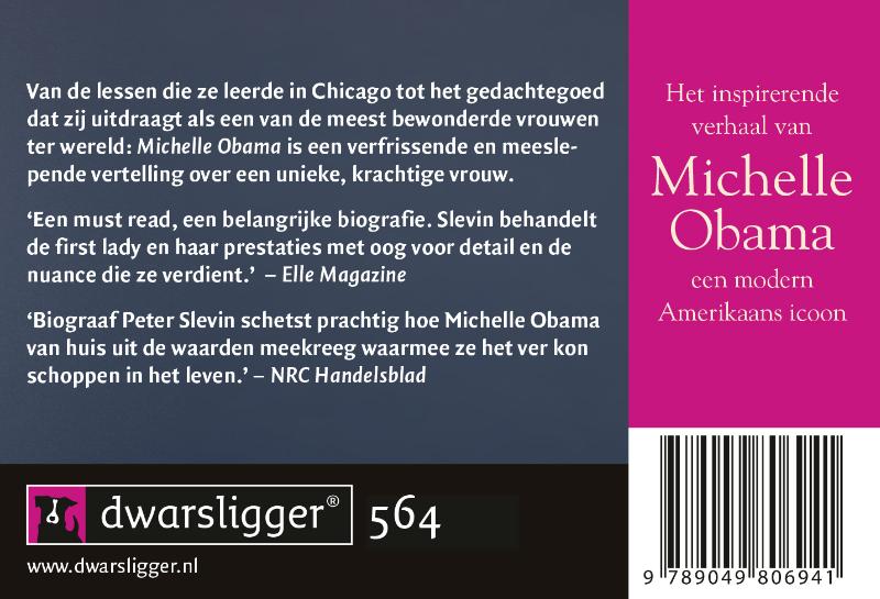 Michelle Obama / Dwarsligger / 564 achterkant