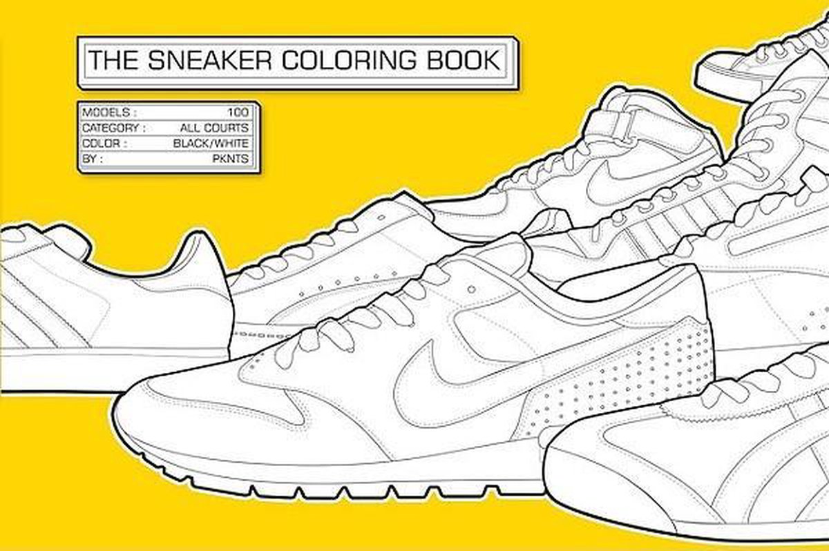 The Sneaker Coloring Book