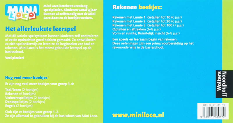 Vorm en positie / Mini Loco / 1 achterkant