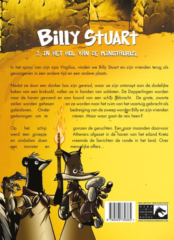 Billy Stuart 2 in het hol van de Minotaurus achterkant