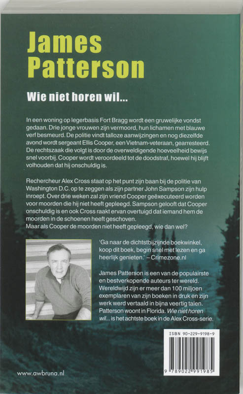 Wie Niet Horen Wil... Wie Niet Horen Wil... achterkant