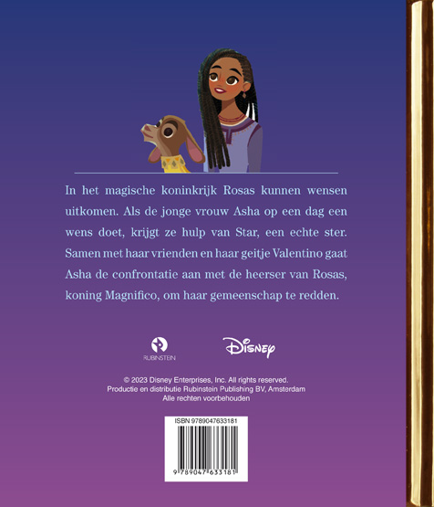 Wish / Disney achterkant