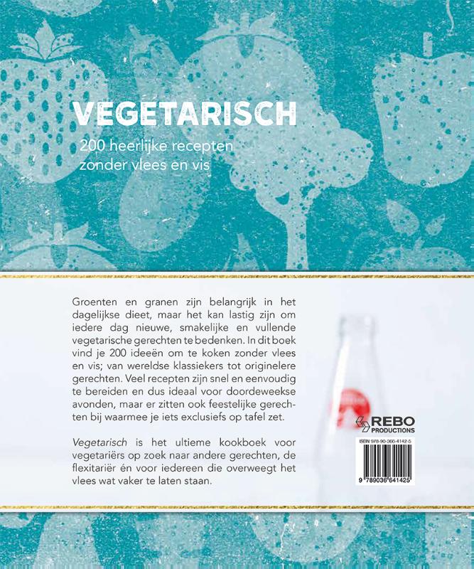 Vegetarisch - 200 recepten / 200 recepten achterkant