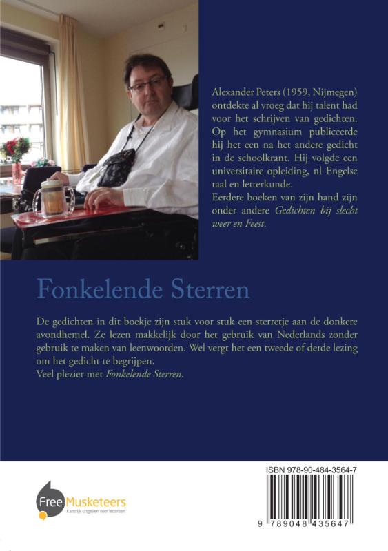 Fonkelende sterren achterkant