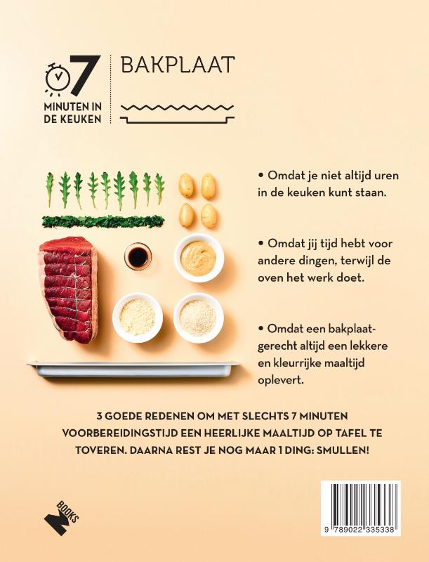 Bakplaat / 7 minuten in de keuken achterkant