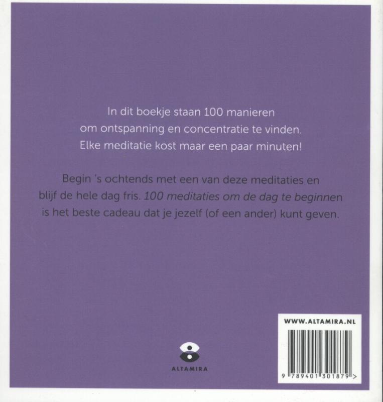 100 meditaties achterkant