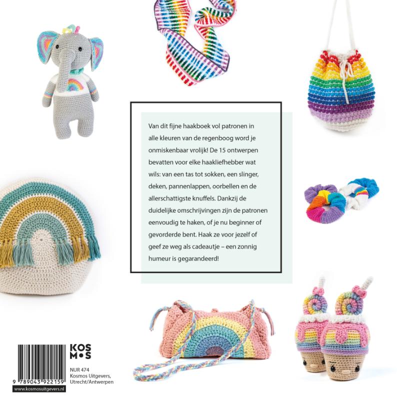 Regenbogen haken achterkant