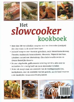 Het slowcooker kookboek Het slowcooker kookboek achterkant