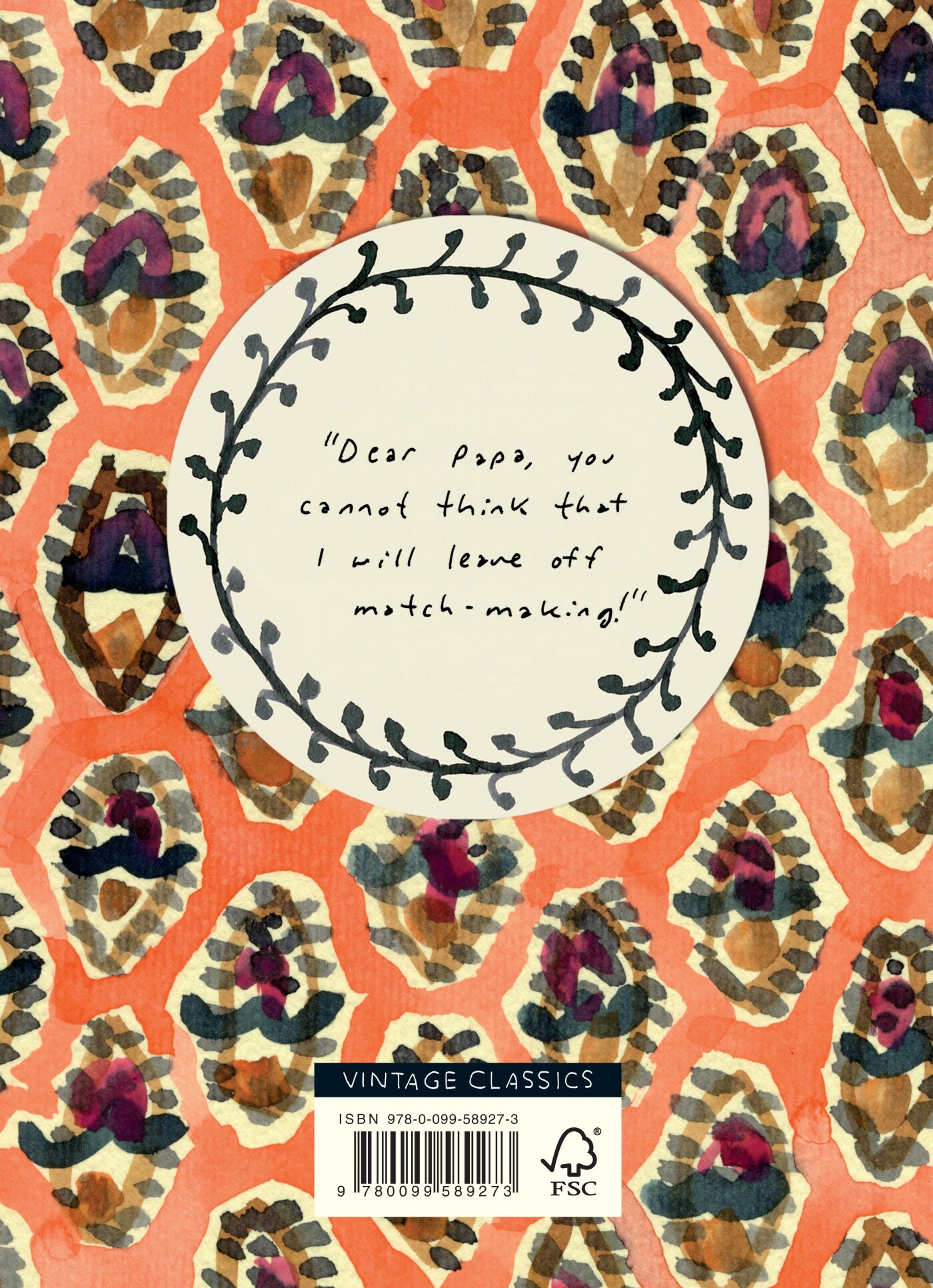 Emma / Vintage Classics Austen Series achterkant