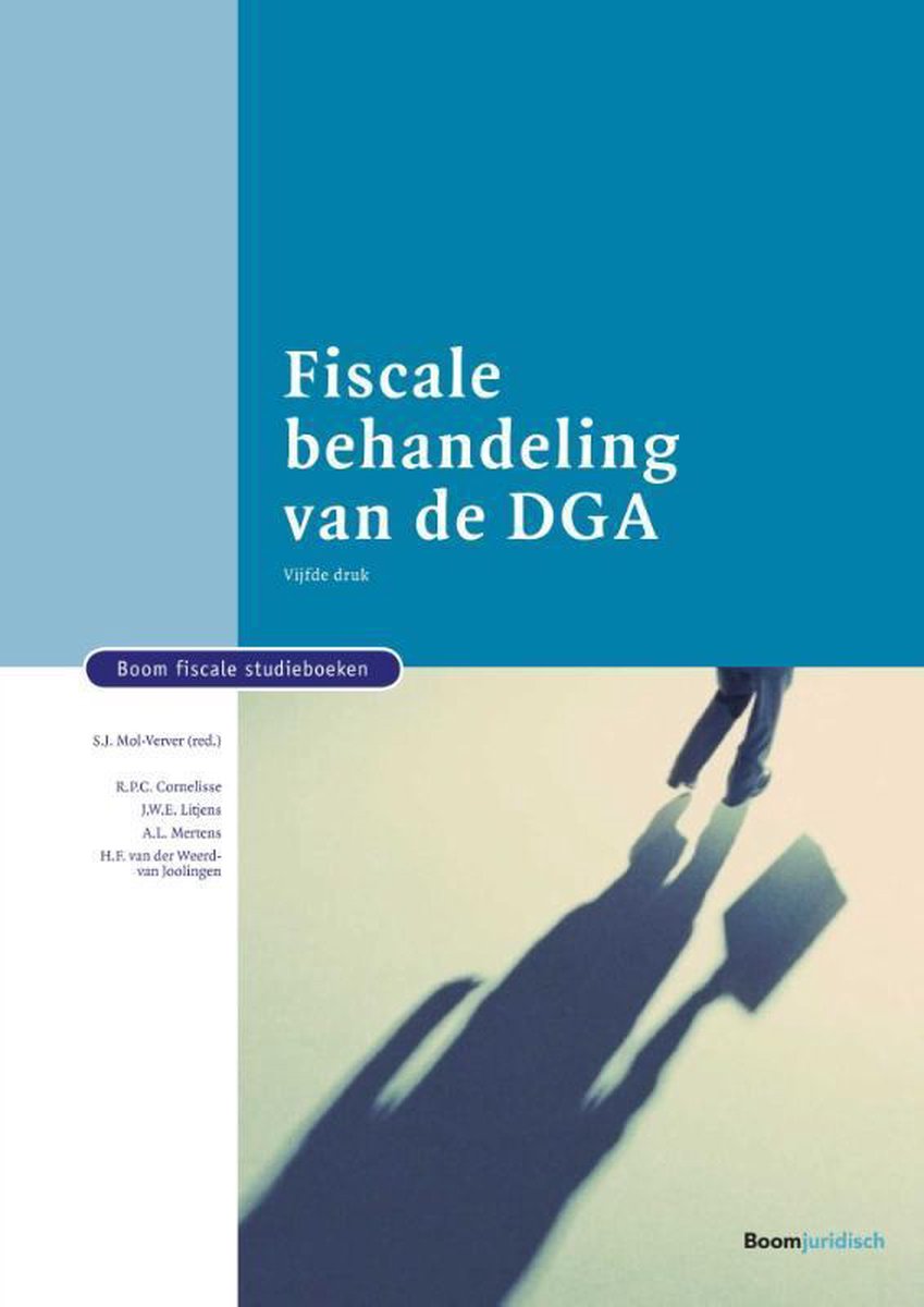 boekenbalie_9789462903289_cover Fiscale behandeling van de DGA / Boom fiscale studieboeken
