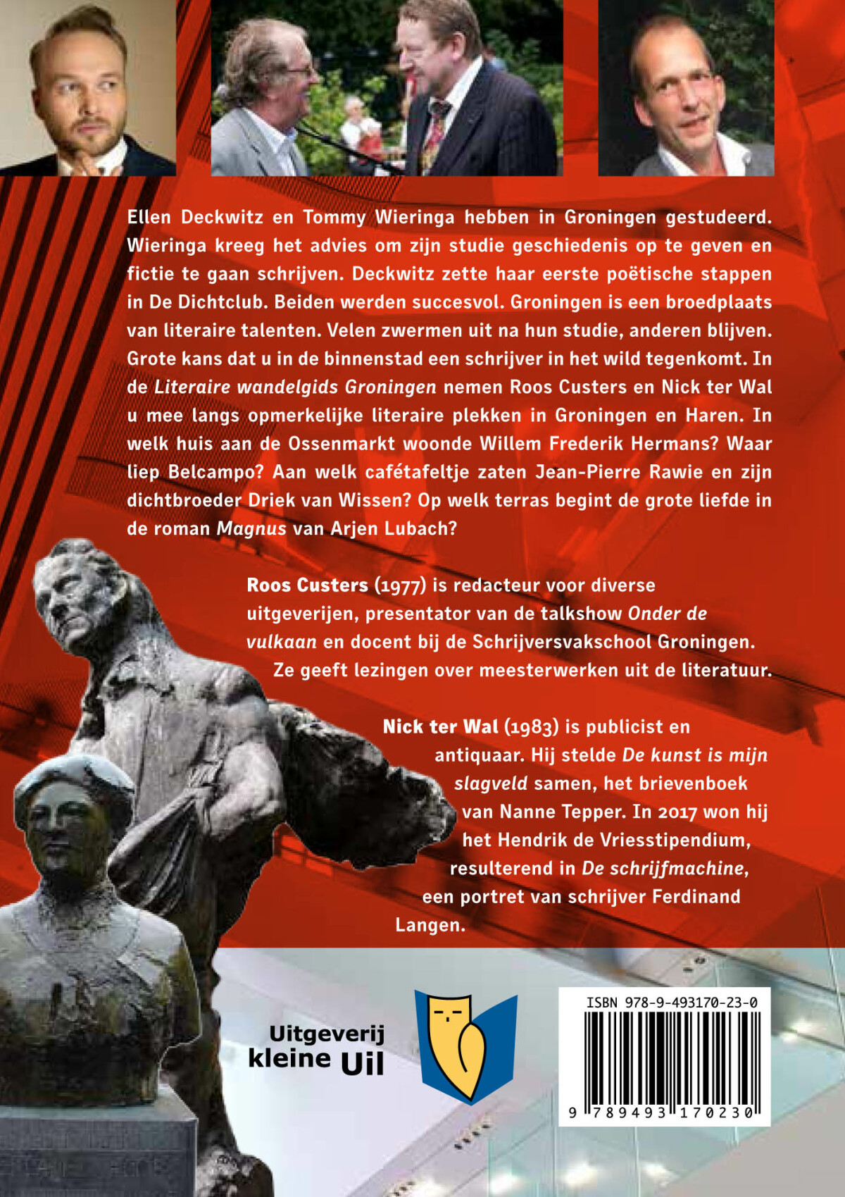 Literaire wandeling Groningen achterkant