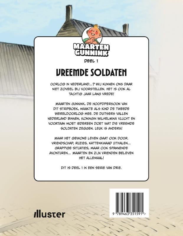 Vreemde soldaten / Maarten Gunnink / 1 achterkant