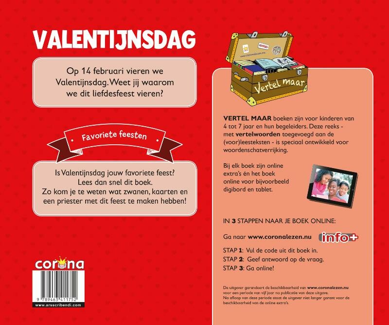 Valentijnsdag / Vertel Maar achterkant