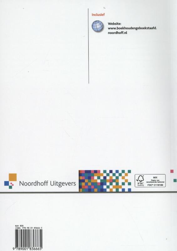 Boekhouden geboekstaafd 2 Opgaven Boekhouden geboekstaafd 2 Opgaven achterkant