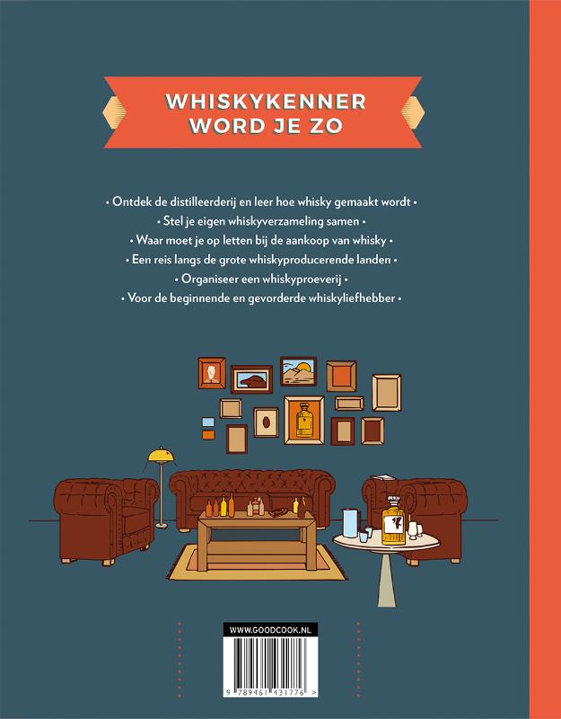 Whiskykenner word je zo achterkant