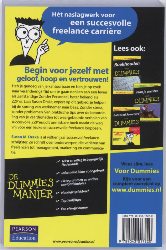 Freelancen Voor Dummies achterkant