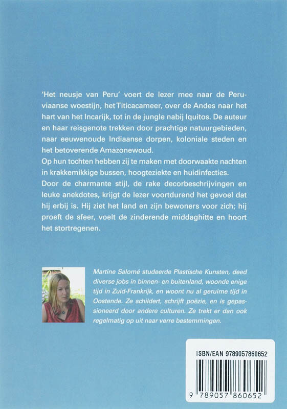 Het neusje van Peru achterkant