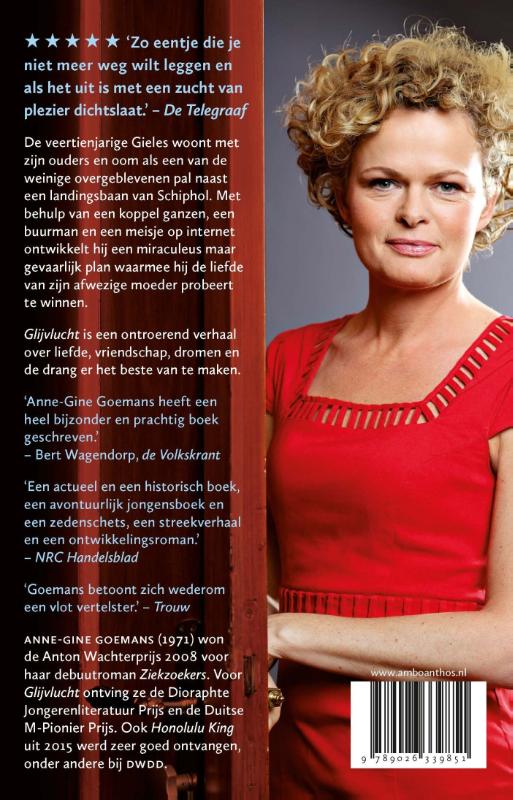 Glijvlucht achterkant