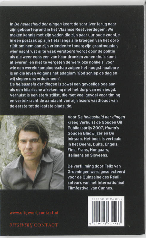 De helaasheid der dingen De helaasheid der dingen achterkant