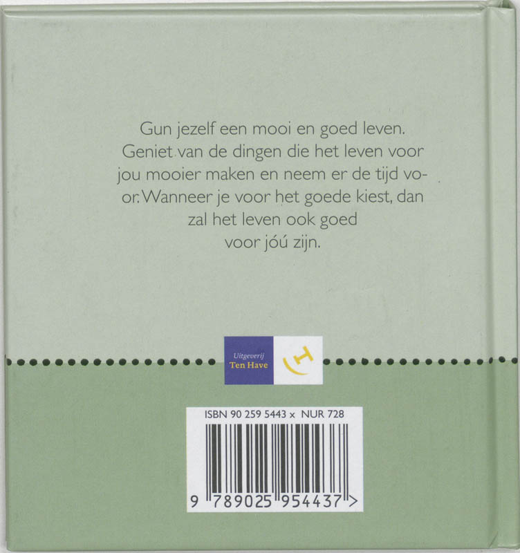 Maak eens tijd vrij voor jezelf set 5 ex achterkant