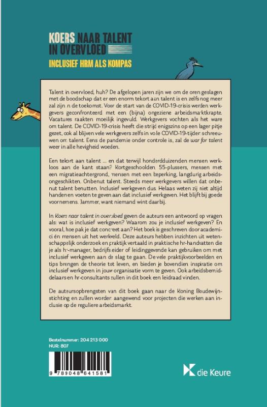 Koers naar talent in overvloed achterkant
