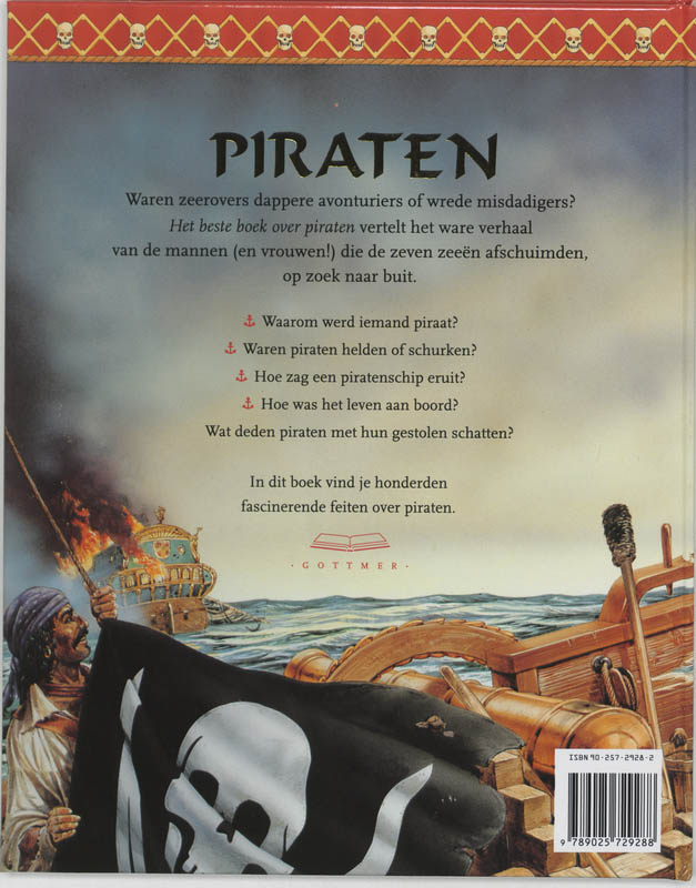 Het Beste Boek Over Piraten achterkant