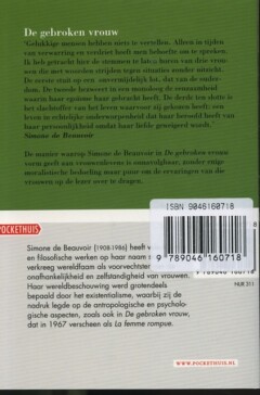 De gebroken vrouw achterkant