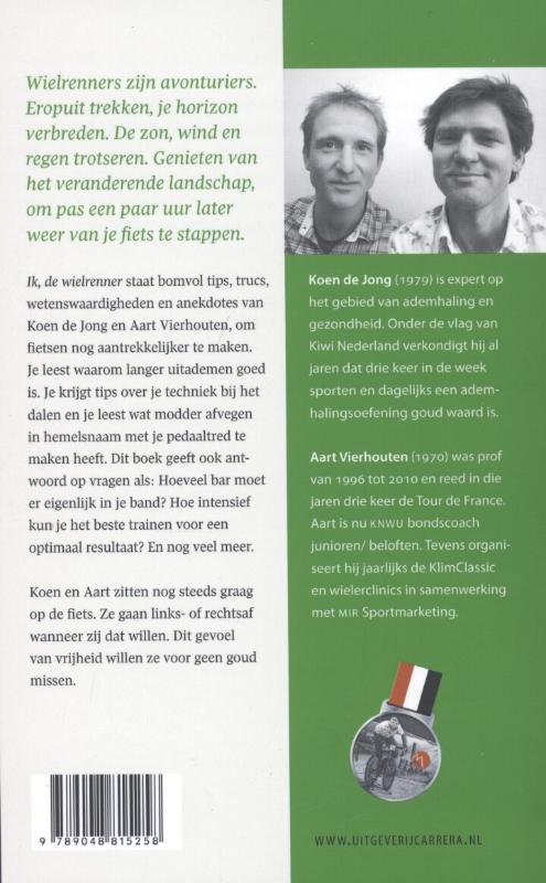Ik, de wielrenner achterkant
