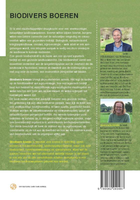Biodivers boeren Biodivers boeren achterkant
