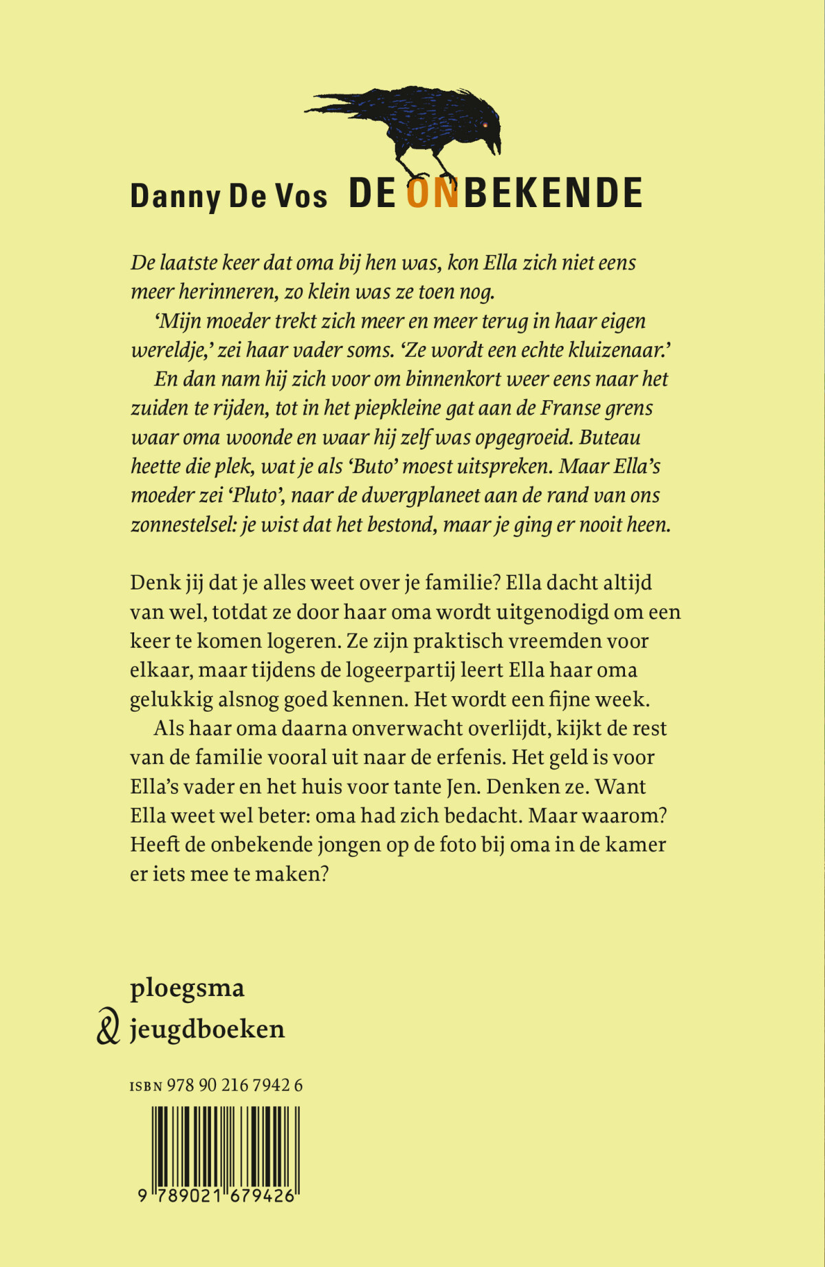 De onbekende achterkant