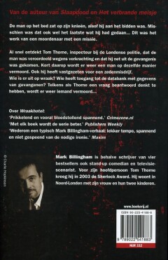 Wraakhotel / Tom Thorne / 3 achterkant