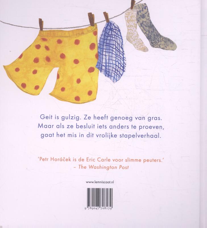 Gulzige geit achterkant