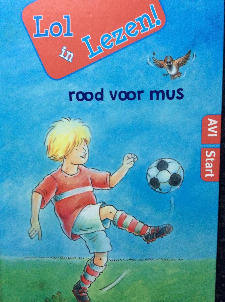 Lol in Lezen Rood voor mus (AVI Start)