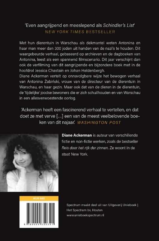 Antonina's dierentuin achterkant