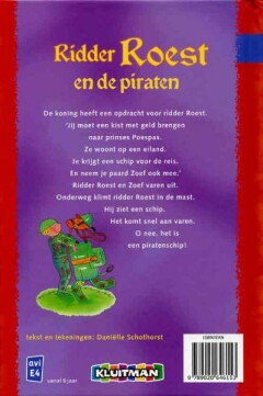 Ridder Roest en de piraten / Klavertje drie achterkant