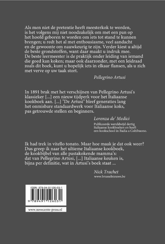 De wetenschap in de keuken en de kunst om goed te eten achterkant