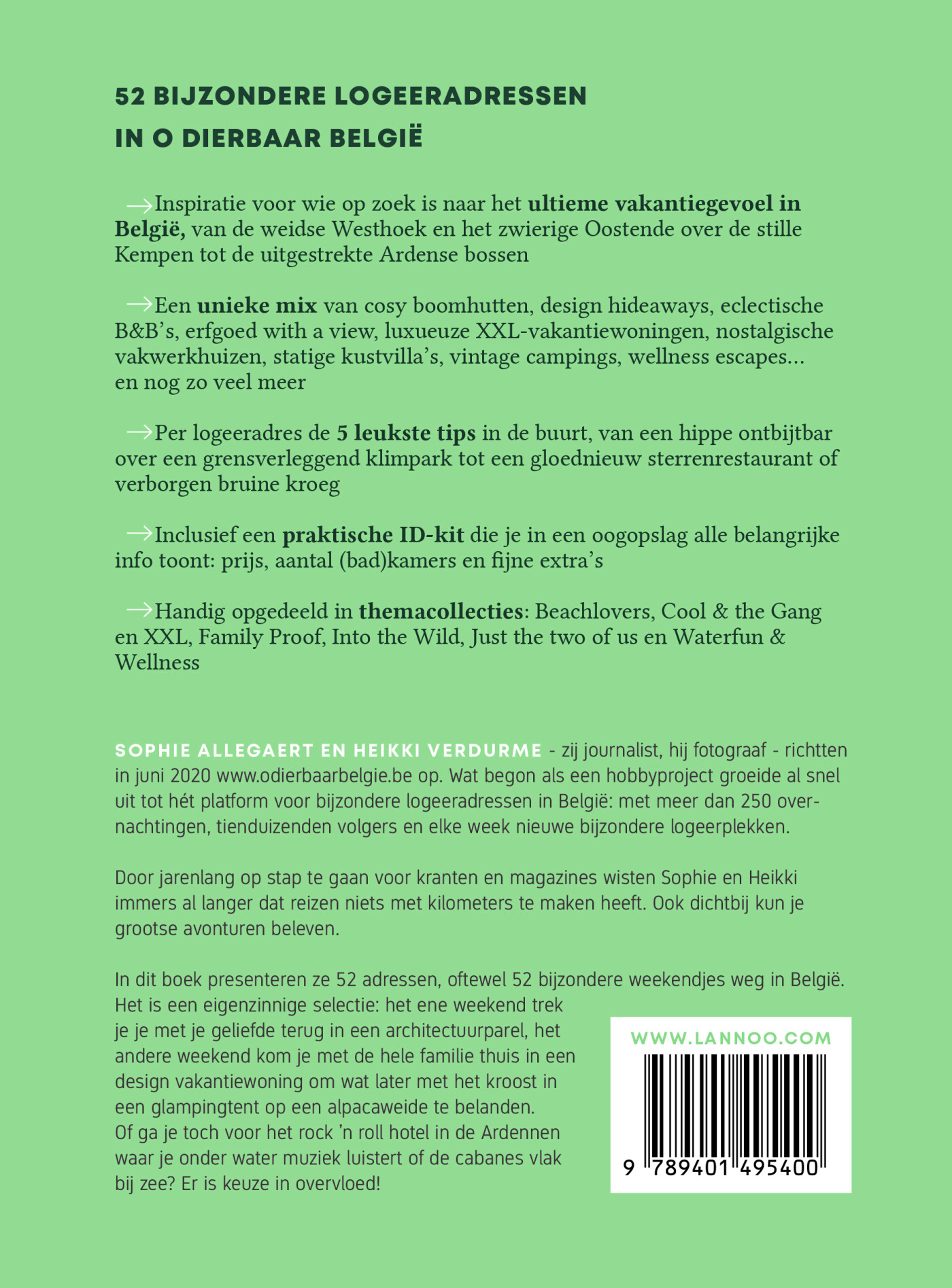 52 onvergetelijke weekends / O! dierbaar België 52 onvergetelijke weekends / O! dierbaar België achterkant