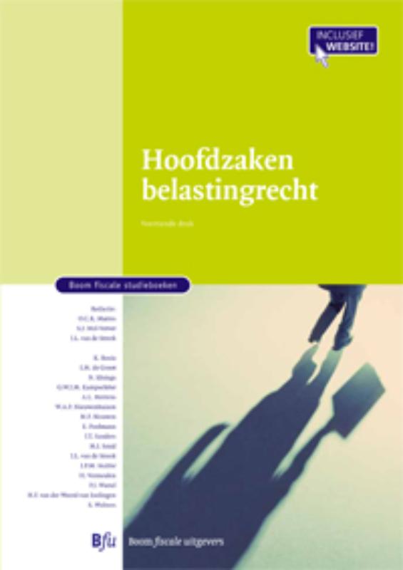 Hoofdzaken belastingrecht / Boom fiscale studieboeken