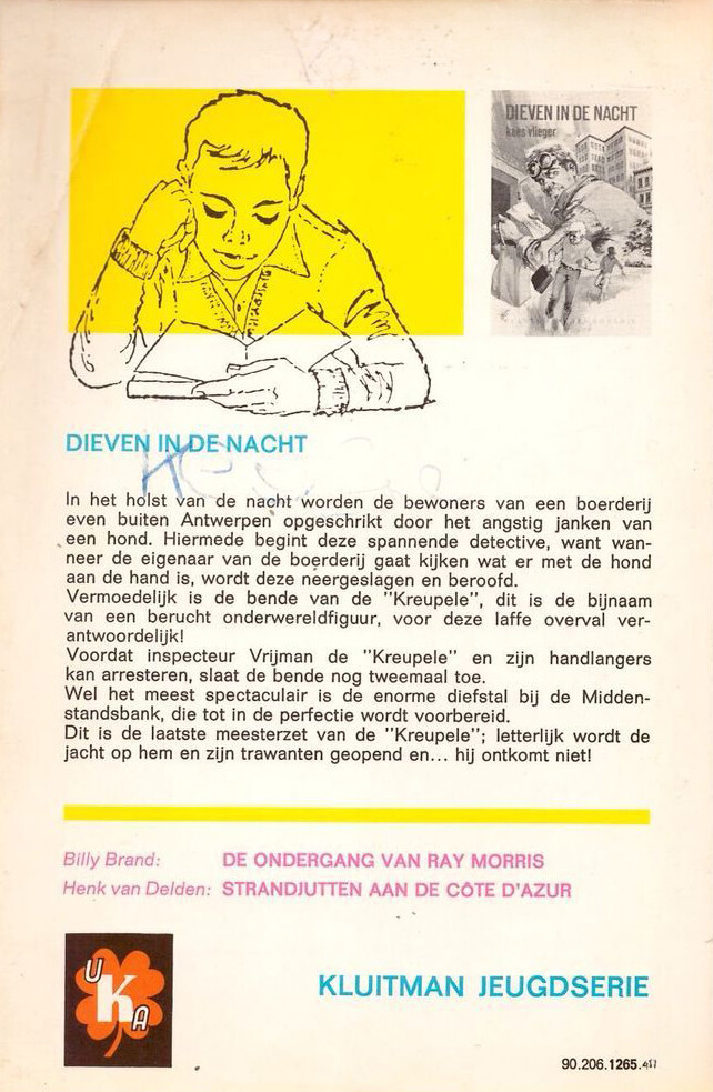 Dieven in de nacht achterkant