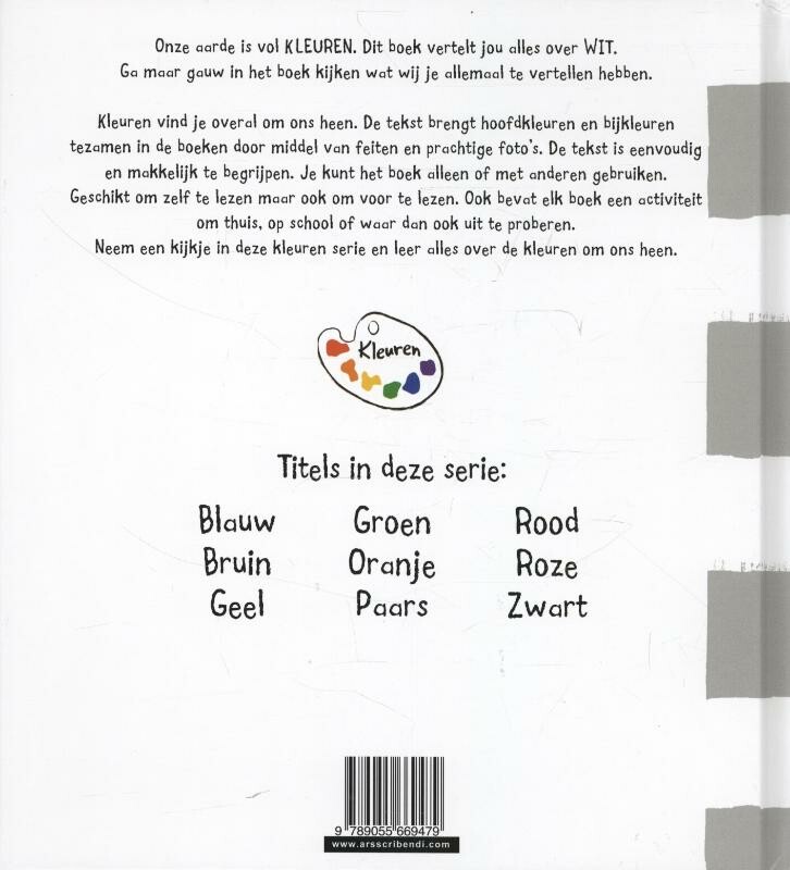 Wit / Kleuren achterkant