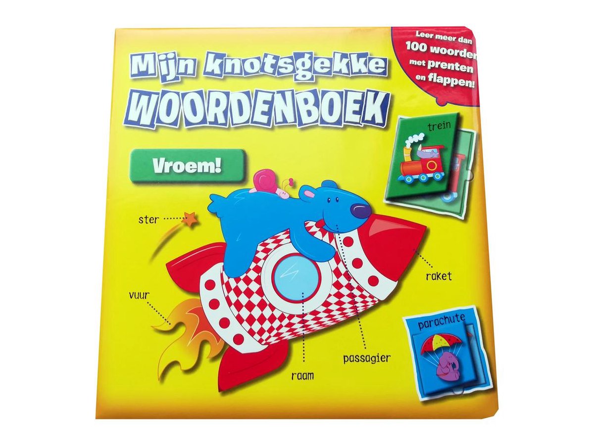 boekenbalie_9789460337994_cover Mijn Knotsgekke Woordenboek - Vroem!